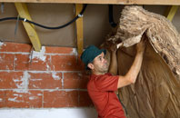 Upper Haselor tapered roof insulation